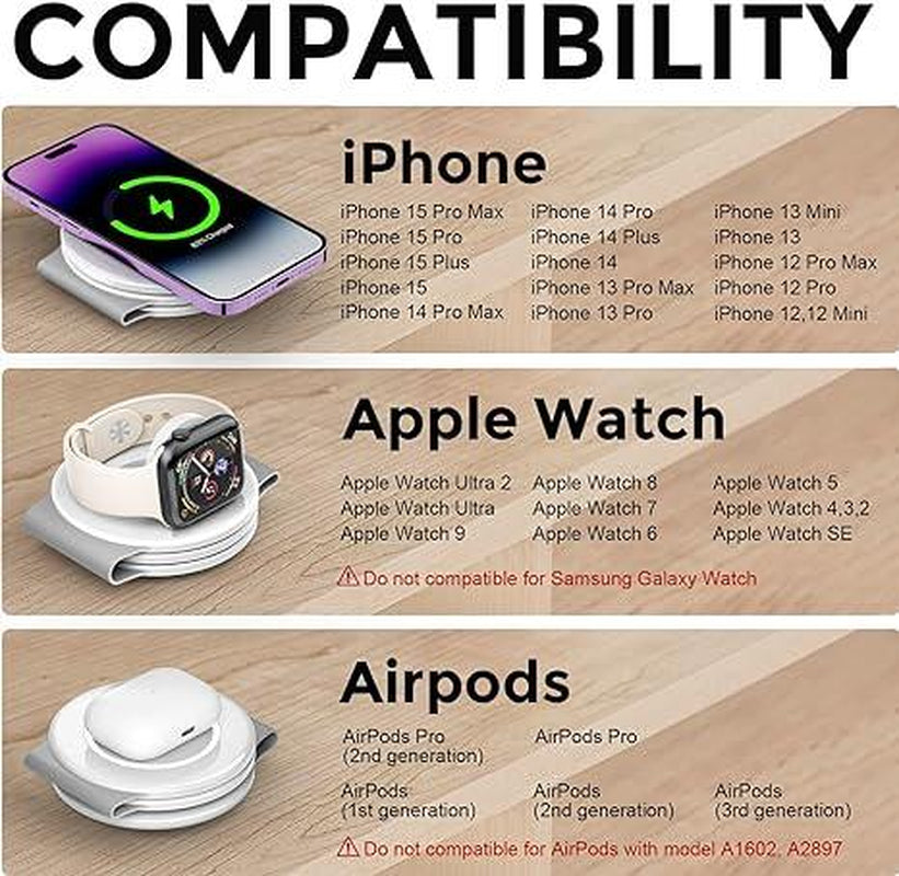 3-In-1 Wireless Charging Station