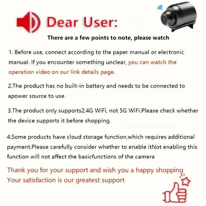 Indoor Security Camera Wireless  720P 