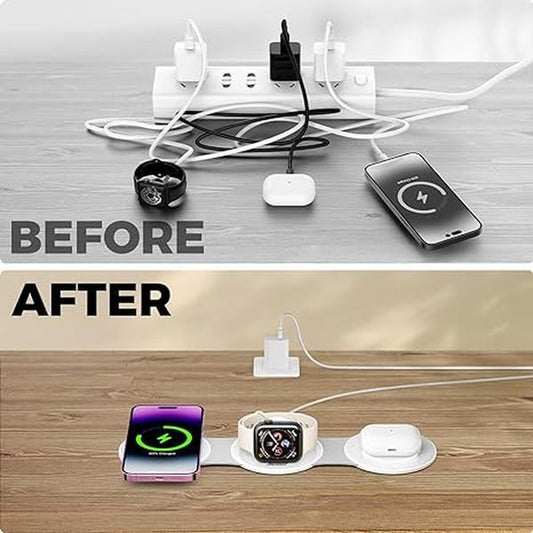 3-In-1 Wireless Charging Station