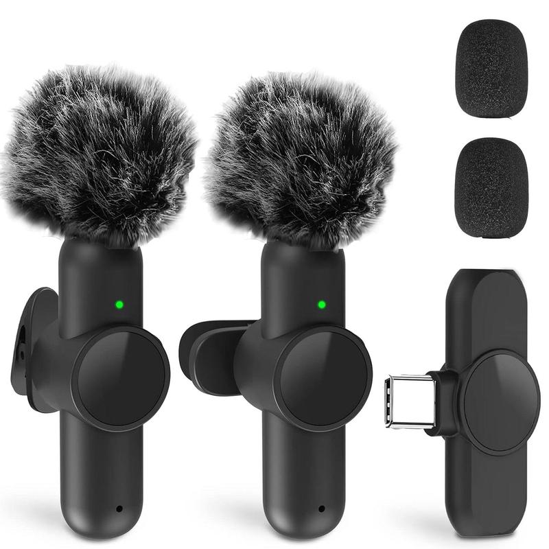 Portable Wireless Lavalier Microphone
