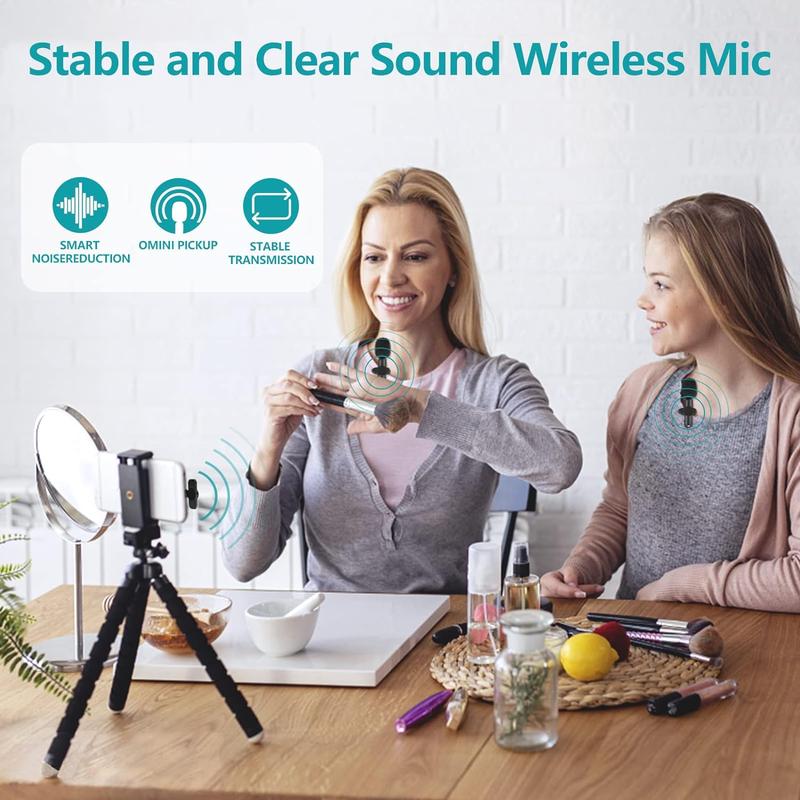 Portable Wireless Lavalier Microphone