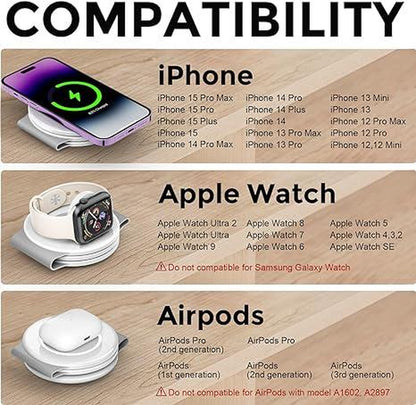 3-In-1 Wireless Charging Station