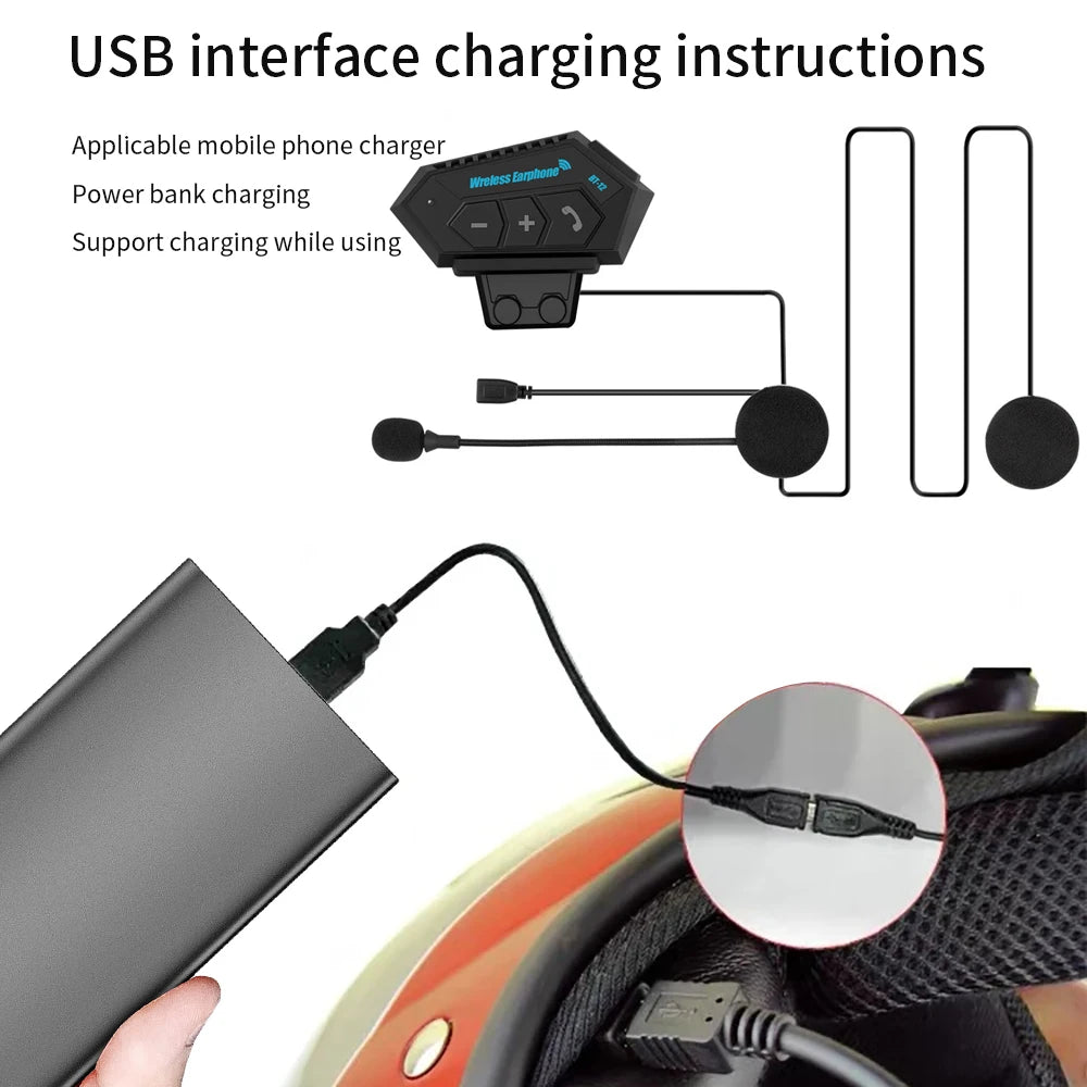 Motorcycle Earphones 