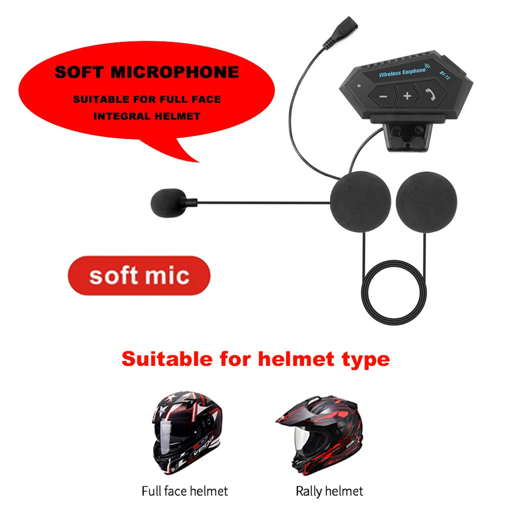 Motorcycle Earphones 