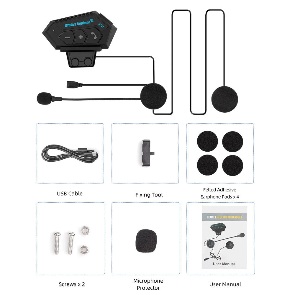 Motorcycle Earphones 