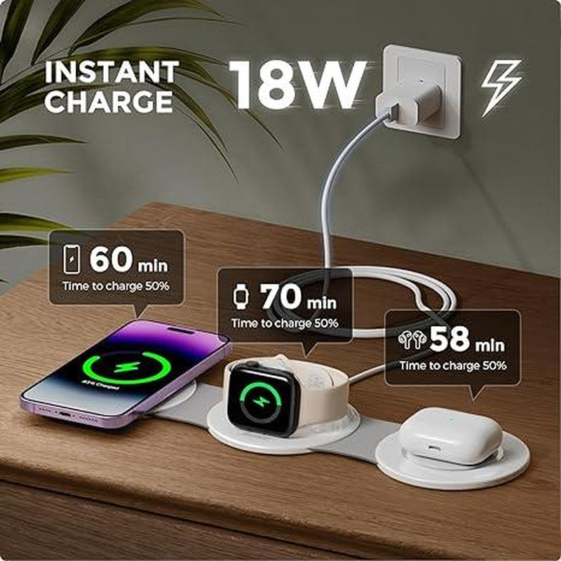 3-In-1 Wireless Charging Station