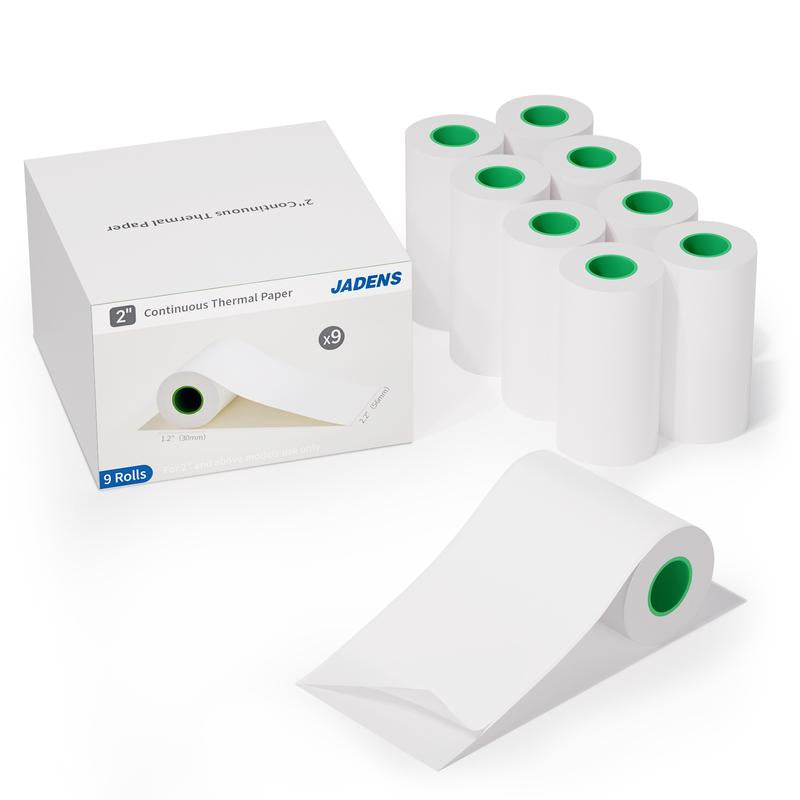 JADENS Mini Sticker Printer-2 Inch Bluetooth Thermal Pocket Printer,Inkless Portable Printer for Study Notes,Photos, Memos,Lists,Gifts,Journals Printing Machine Sticky Label