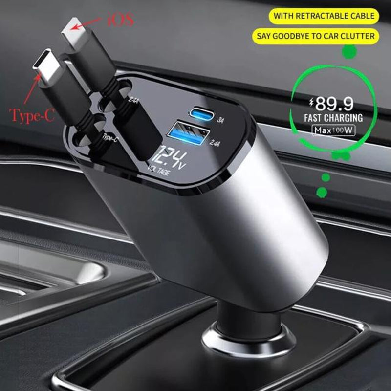 Retractable Car Charger