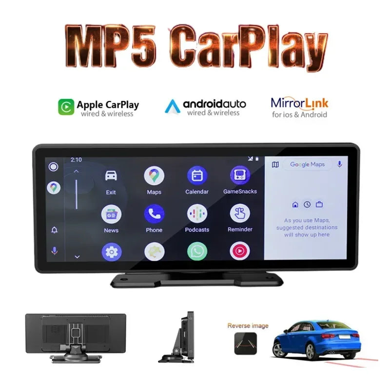 10.26 Inch Car Monitor Wireless Carplay /Android-Auto 